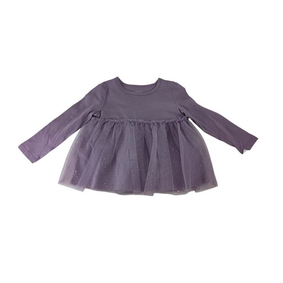 Carter's 2-Piece Halloween Outfit Set Sz.2T Purple Top And  Halloween Leggings - Picture 5 of 8